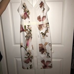 Ted Baker floral dress size 3